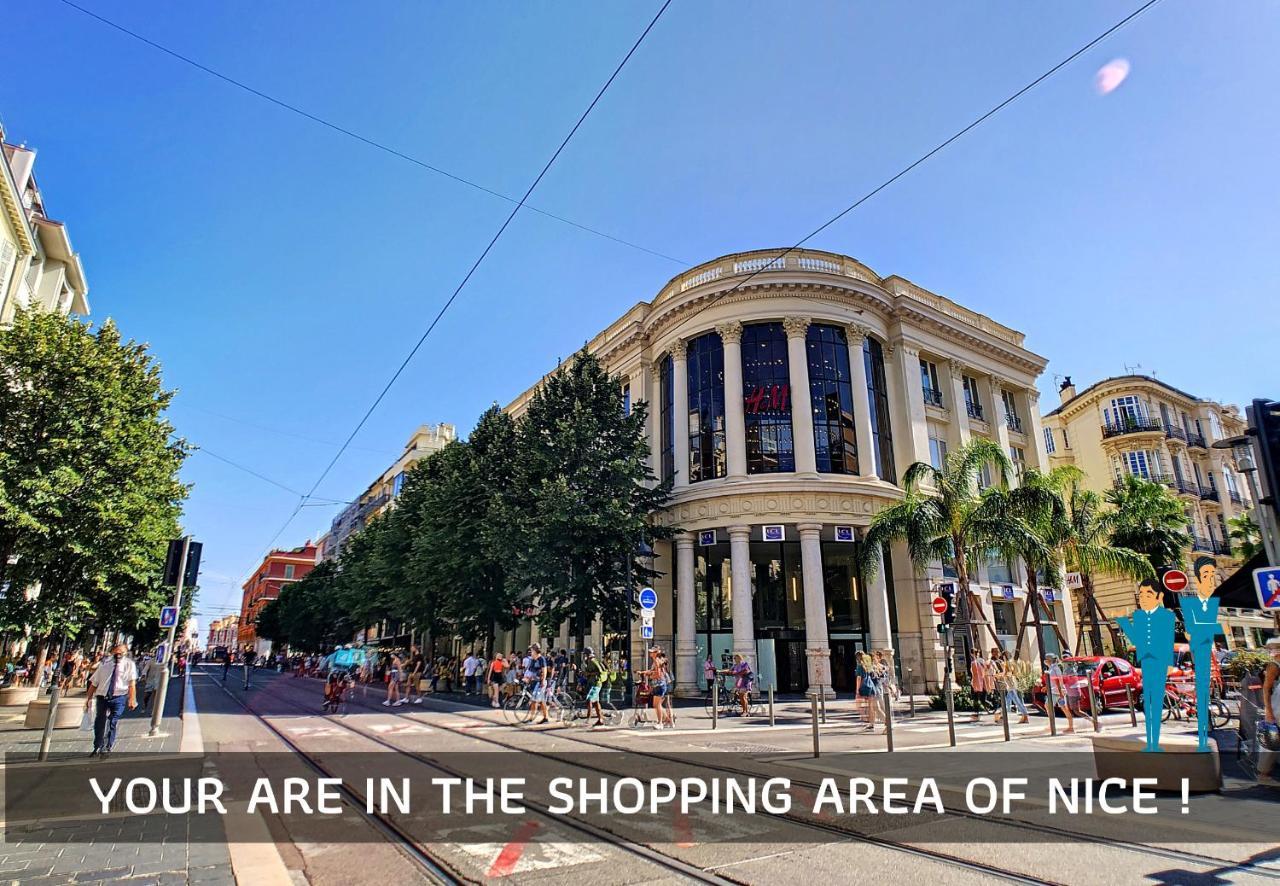 Nestor&Jeeves - Palais Liberte - Hyper Center - Shopping Area - Close Sea Niza Exterior foto